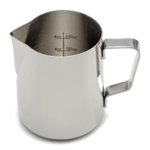 Revolution 12 oz milk steaming pitcher etched