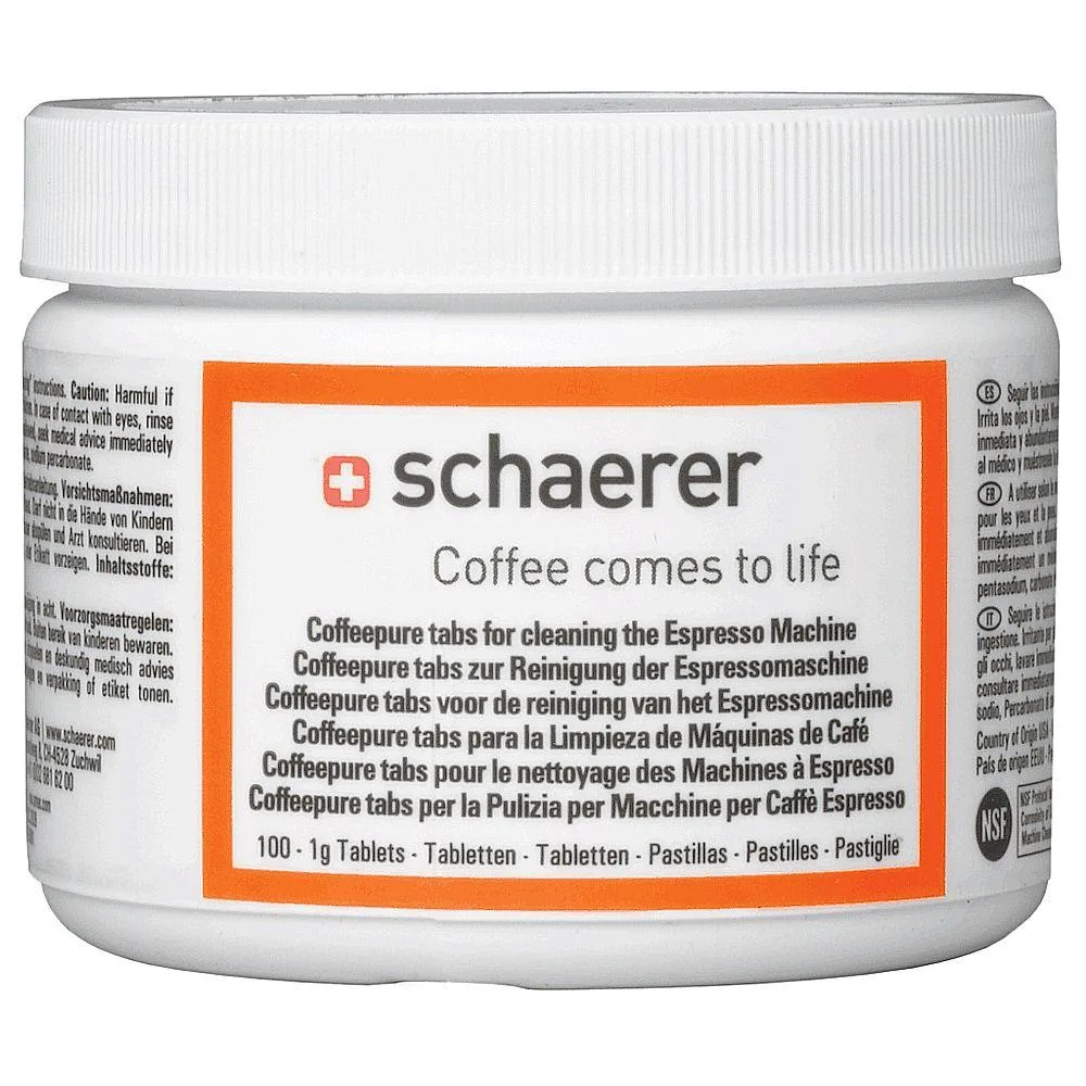 Schaerer Cleaning Tablets (100 Pack), product image from Qualitycoffeesystems