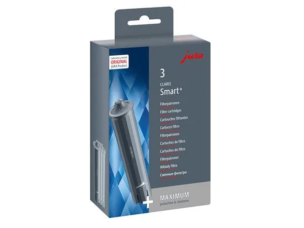 Jura CLARIS Smart+ Filter Cartridge (3 Pack), product image from Qualitycoffeesystems