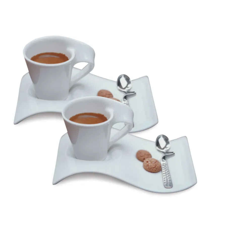 New Wave Espresso Set - Set of 2