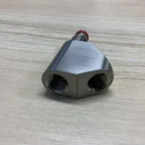 Naked Portafilter: Y-shaped pressure splitter for Smart Espresso Profiler for Olympia Cremina