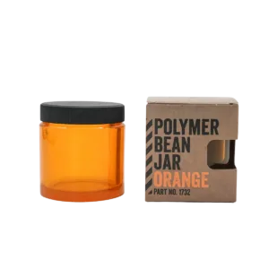 comandante polymer bean jar - orange