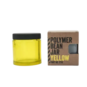 comandante polymer bean jar - yellow