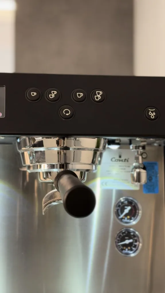 Conti NG-C portafilter and buttons