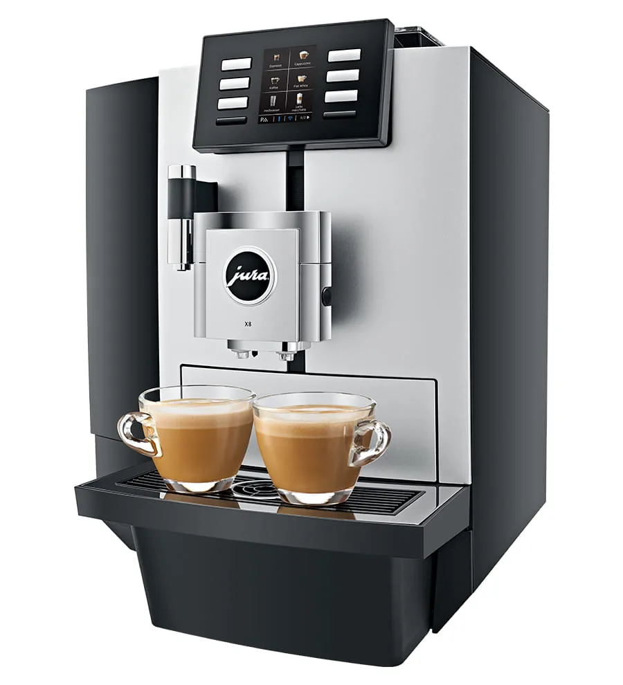 JURA X8 side view