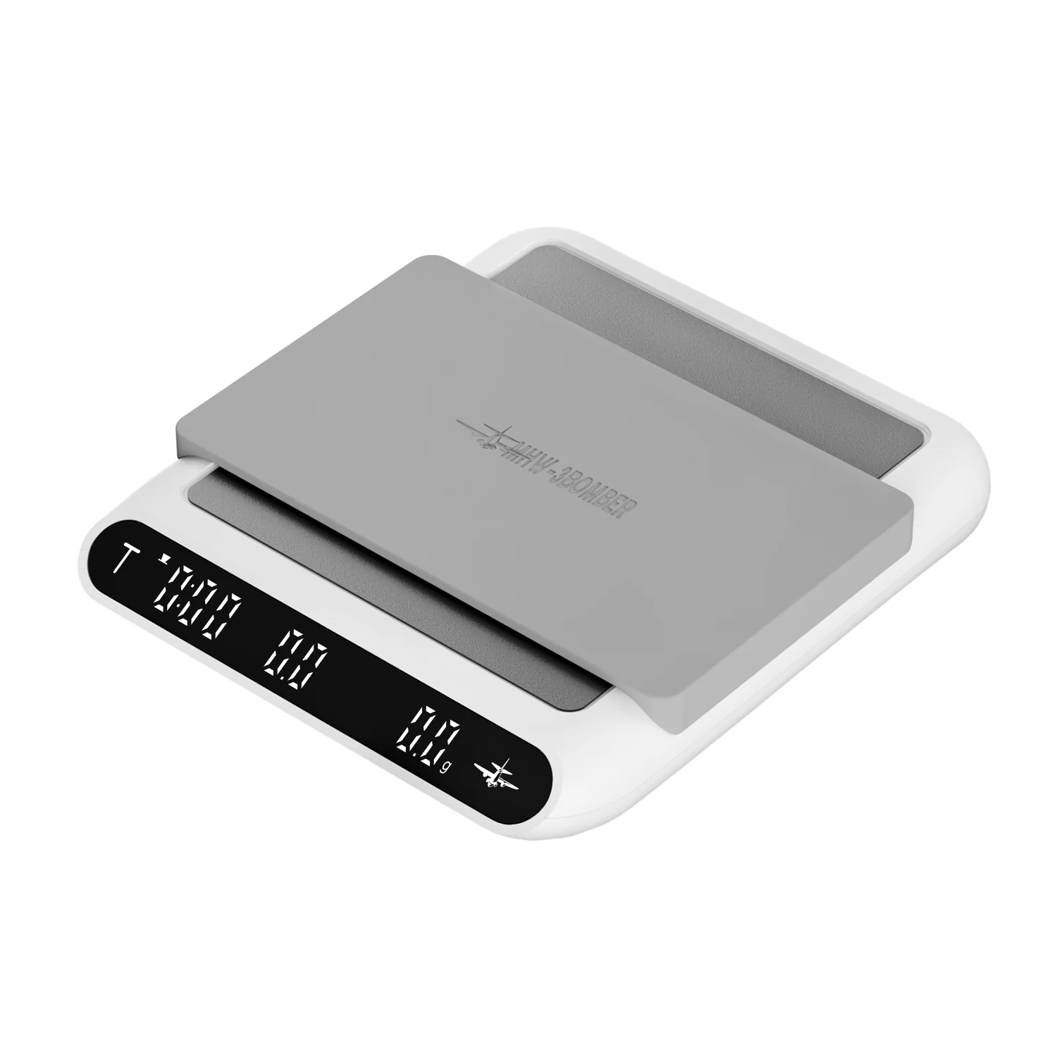 MHW-3BOMBER Formula Smart Coffee Scale - White