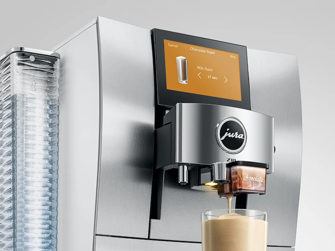 JURA Z10 Aluminum White chocolate foam