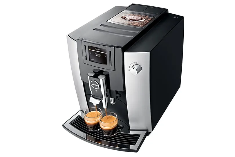 JURA E6 (2018) Platinum aerial